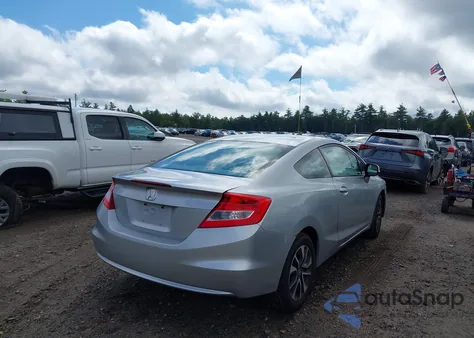 2013 Honda Civic Ex из США, поврежденный, VIN 2HGFG3B80DH500091